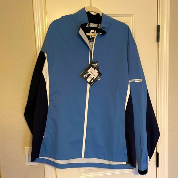Veste De Golf FootJoy Dryjoys Femme – Coupe-vent, Zip Intégral, Manches Longues, Taille M